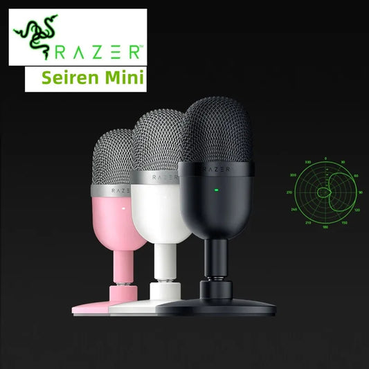 2023  Seiren Mini USB Condenser Microphone Ultra-Compact Streaming Microphone with Supercardioid Pickup Pattern Microphone