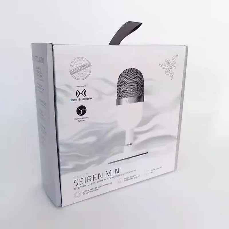 2023  Seiren Mini USB Condenser Microphone Ultra-Compact Streaming Microphone with Supercardioid Pickup Pattern Microphone